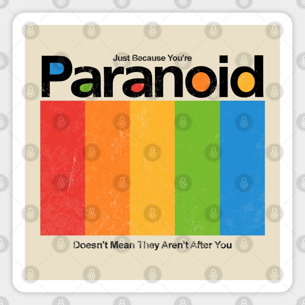 Shake It Like a Paranoid Picture Magnet by ModernPop